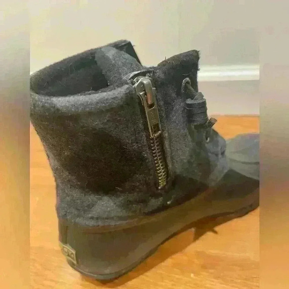 Sperry duck boot black womens size 7 - Picture 5 of 5